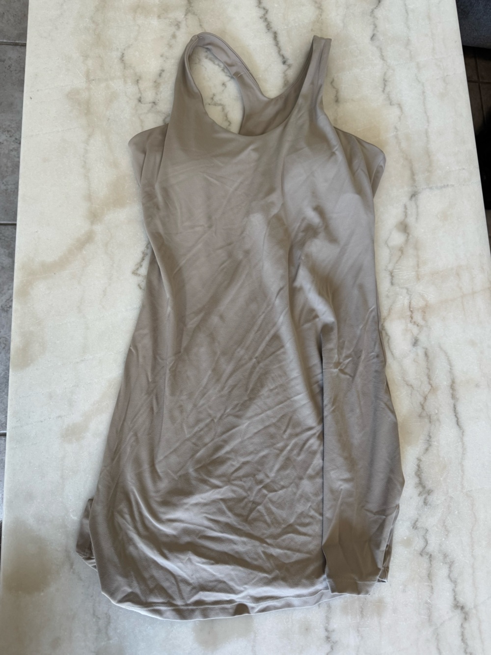 Taupe Stretch Dress